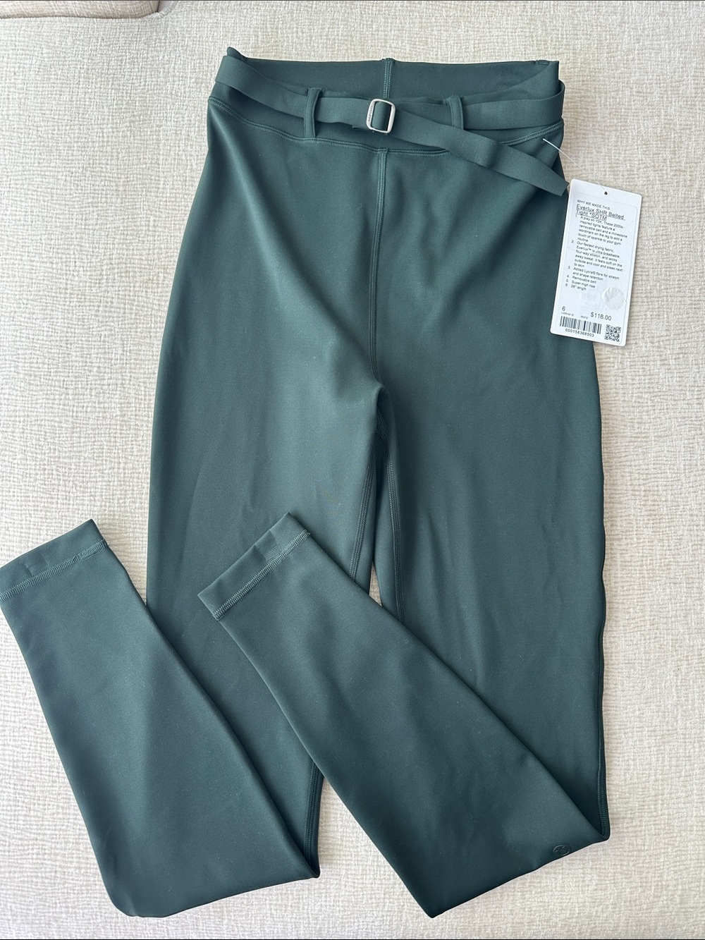 lululemon athletica High-Rise Belted Ponte Leggings -